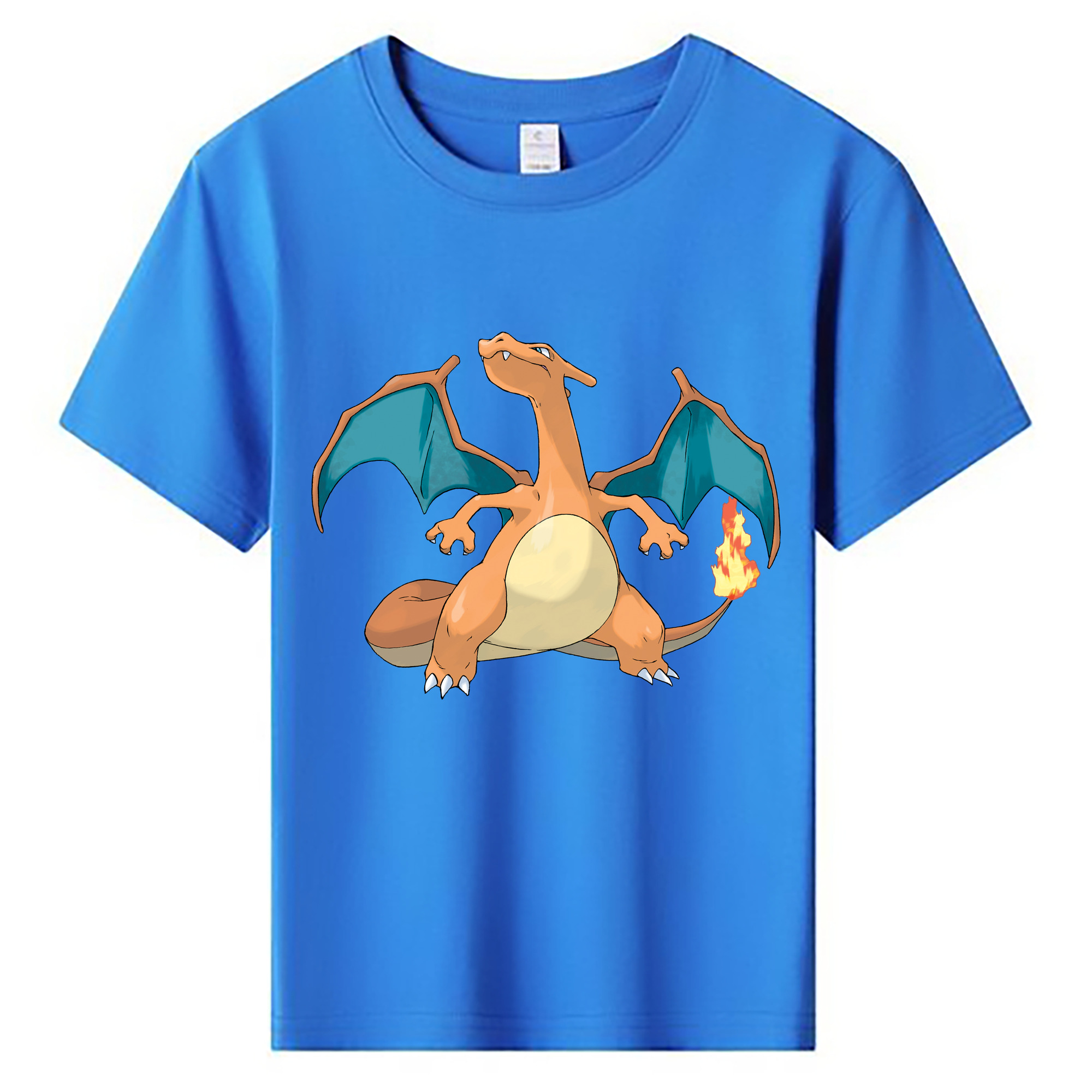 （画像用） ポケットモンスター Pokémon 綿100％キッズTシャツ（フロントプリント）